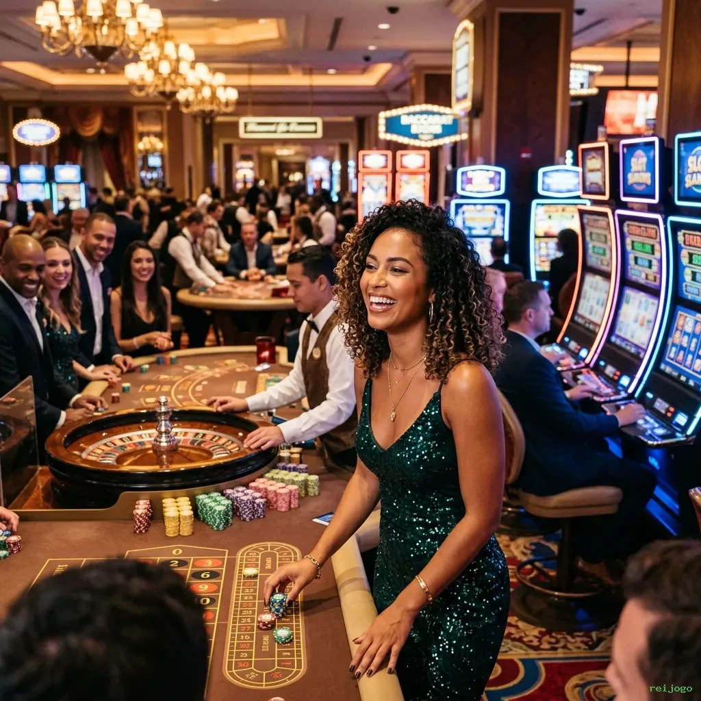 Jogos de Cassino Premium - Slots, Roleta, Blackjack e Dealer Ao Vivo